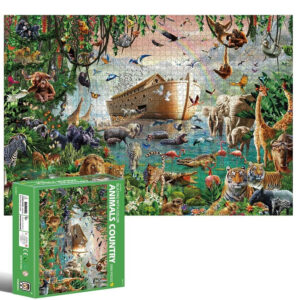 animals country puzzle 2000pcs بازل 2000 قطعة