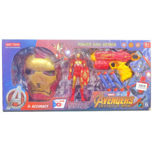 avengers power gun series iron man no.938e-3 مجموعة شخصية ايرون مان صغيرة
